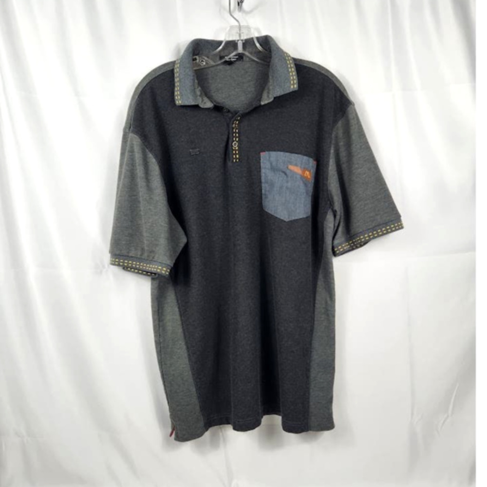 McDONALD's Uniform L Polo Uniform Timeless Elements Short Sleeve